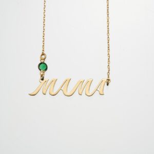 925 Sterling Silver "MAMA" Name Necklace